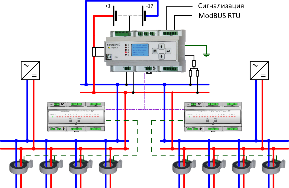 Система подключения УКПС СКИПЕТР-КС